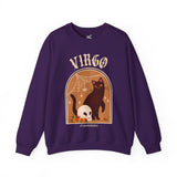 Virgo Spooky Cat Astrology Crewneck