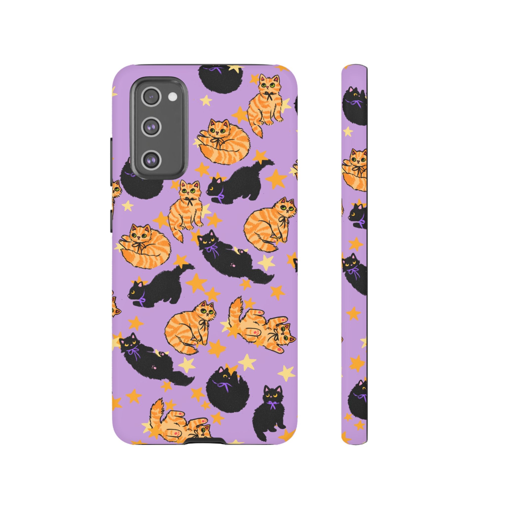 All The Kitties Phone Case - Purple