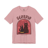 Scorpio Spooky Cat Astrology Tee