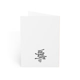 Good Tidings Cat Greeting Card