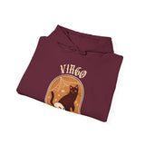 Virgo Spooky Cat Astrology Hoodie