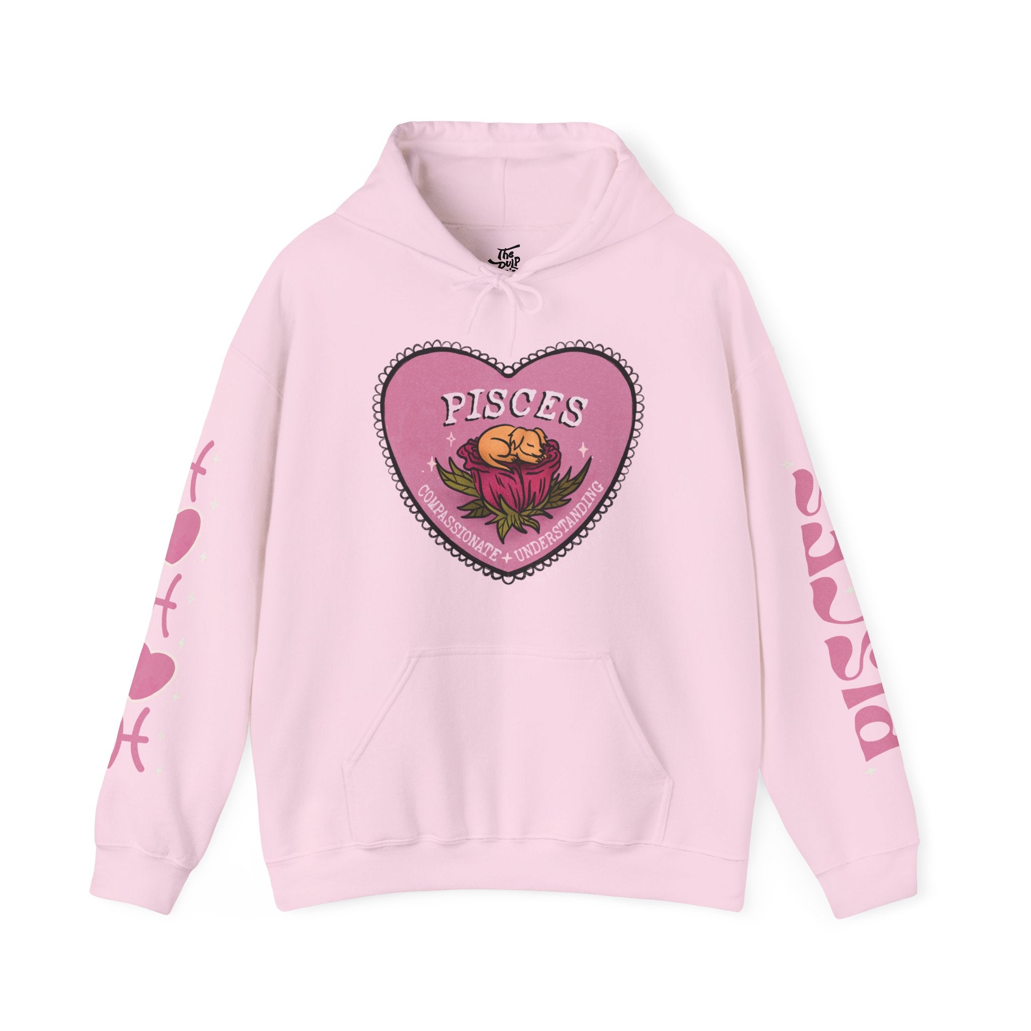 Pisces Lover Dog Astrology Hoodie