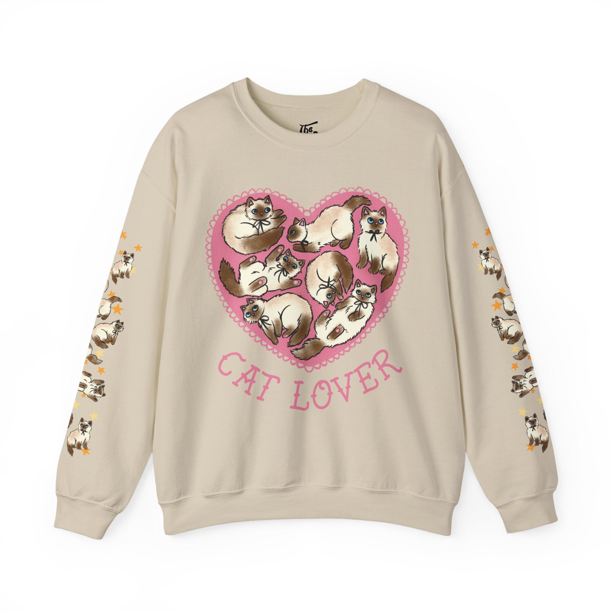 Siamese Cat Lover Crewneck Sweatshirt