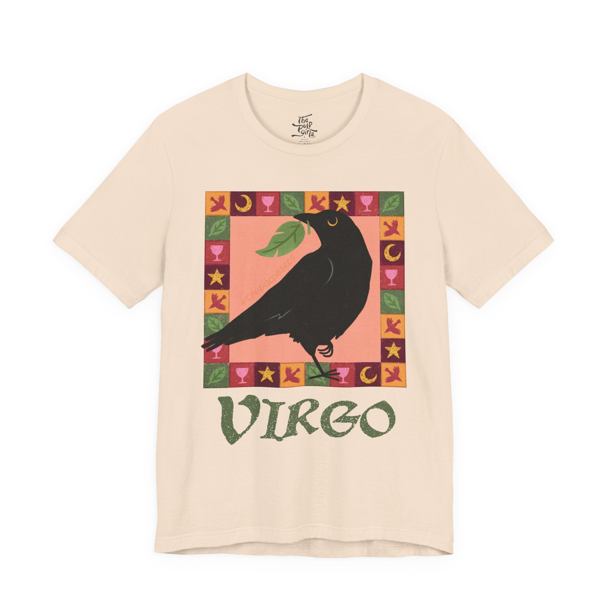 Virgo Whimsical Crow Tee