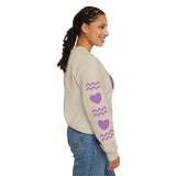 Aquarius Love Cat Astrology Crewneck