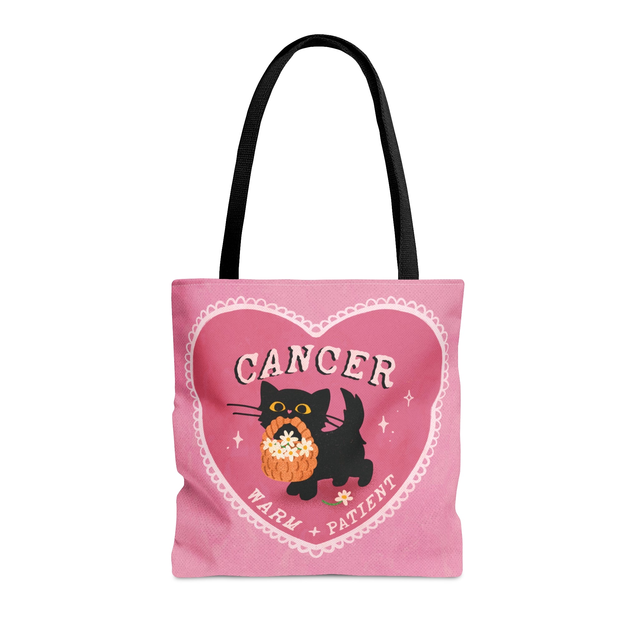 Cancer Love Cat Astrology Tote
