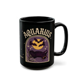 Aquarius Spooky Cat Astrology Mug
