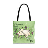 Let It Go Bunny Tote