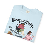 Staying Home With My Cat Tee