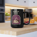 Halloween Cat Scorpio Astrology Mug 15oz