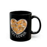 Orange Cat Lover Mug 11oz