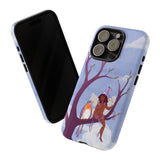 Purple Bird & Fairy Phone Case