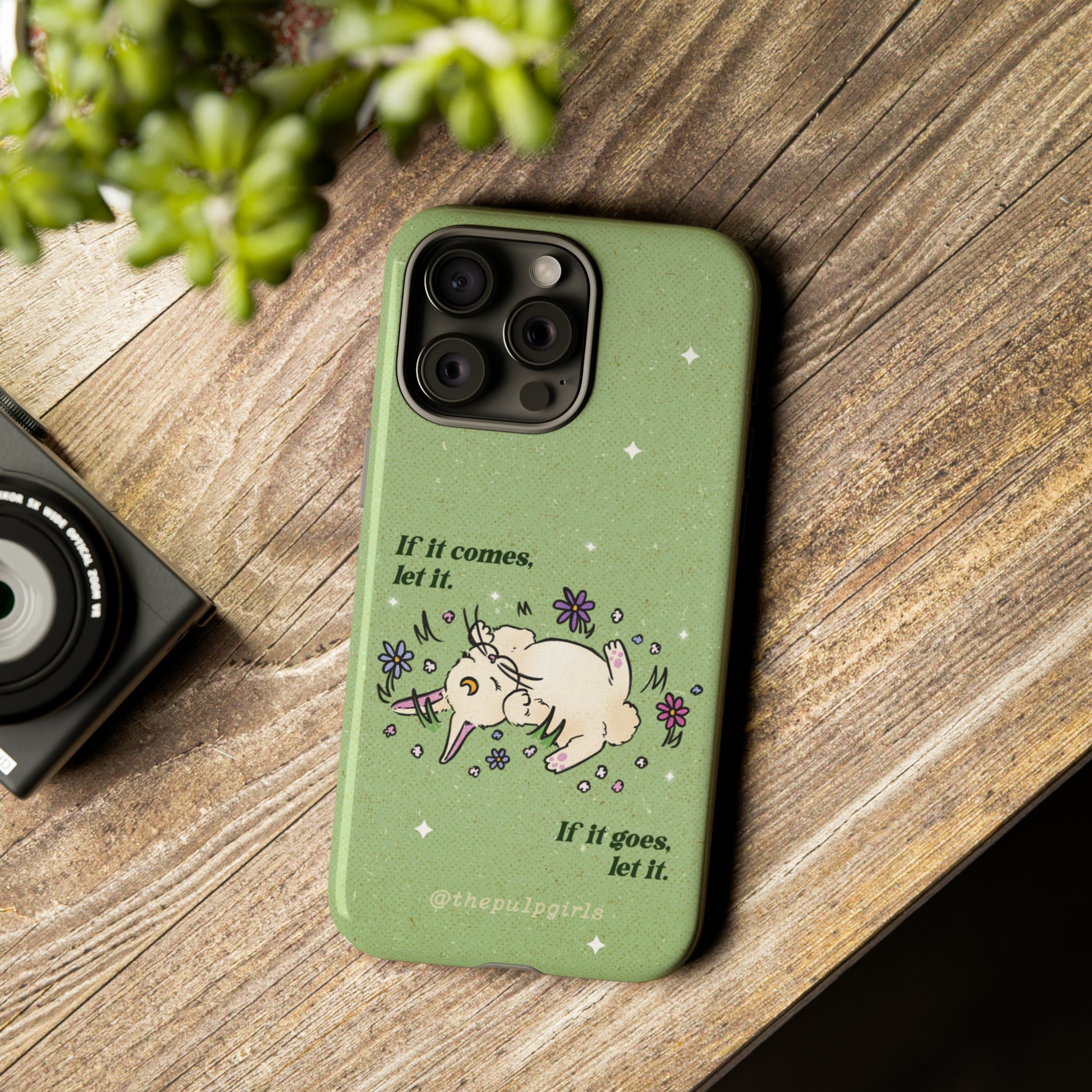 Let It Go Bunny Phone Case