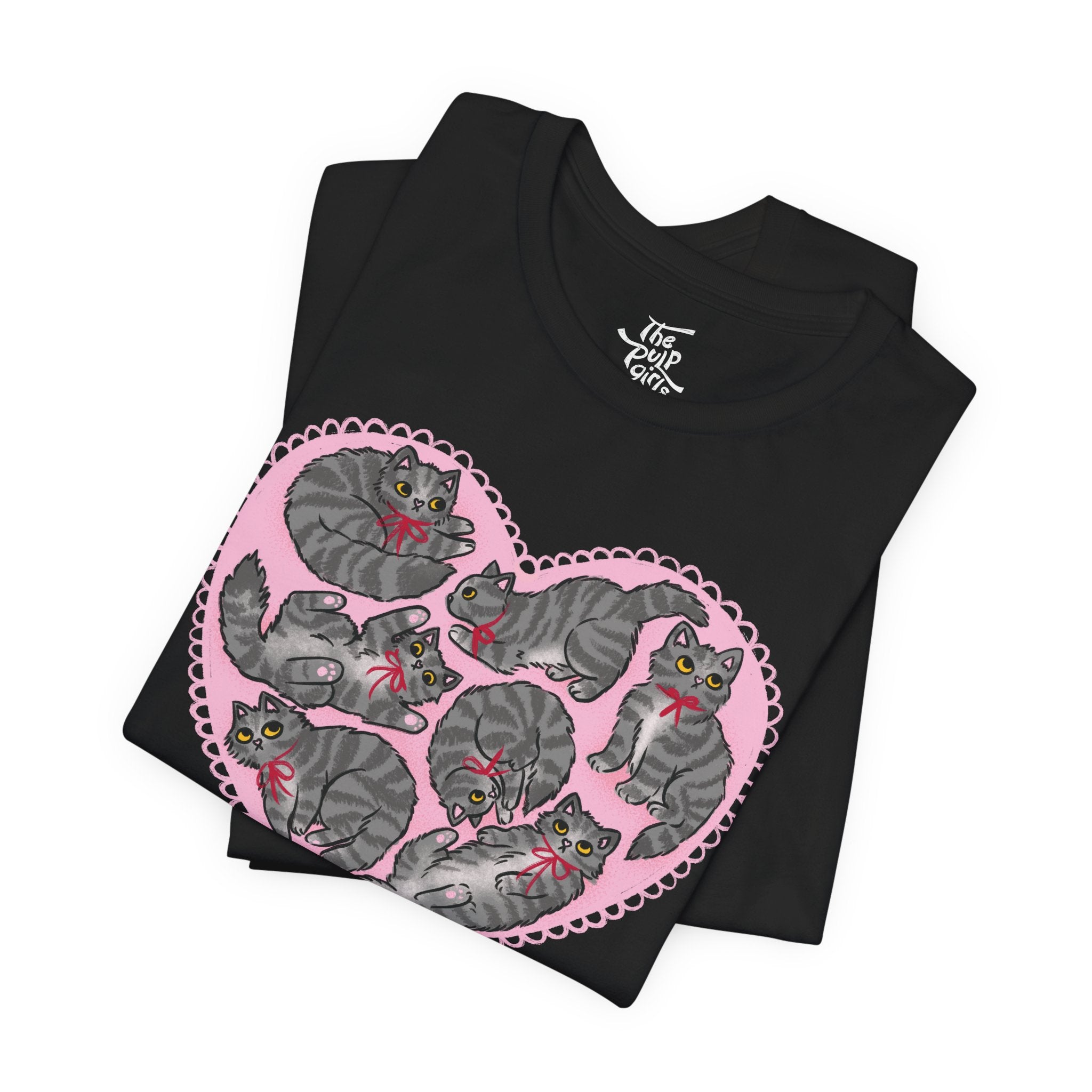 Grey Cat Lover Tee