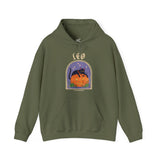 Leo Spooky Cat Astrology Hoodie