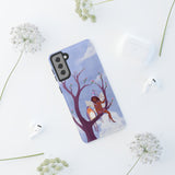 Purple Bird & Fairy Phone Case