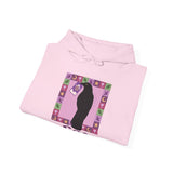 Leo Whimsical Crow Hoodie