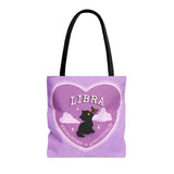 Libra Love Cat Astrology Tote