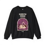 Scorpio Halloween Cat Astrology Crewneck