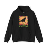 Gemini Whimsical Crow Hoodie