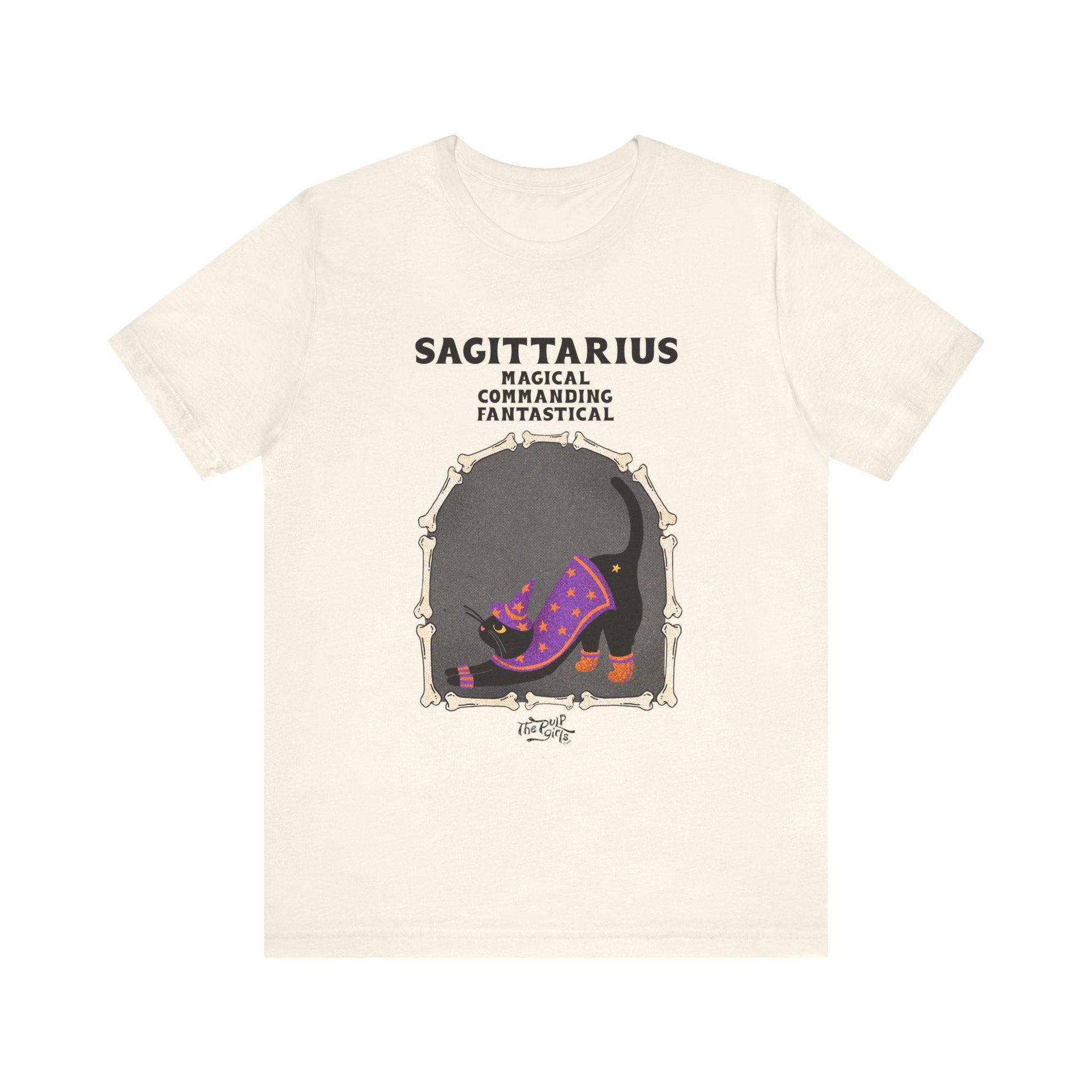 Halloween Cat Sagittarius Tee