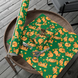 Orange Cat Lover Gift Wrap Papers