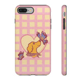 Butterfly and Dog Phone Case