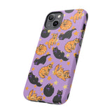 All The Kitties Phone Case - Purple