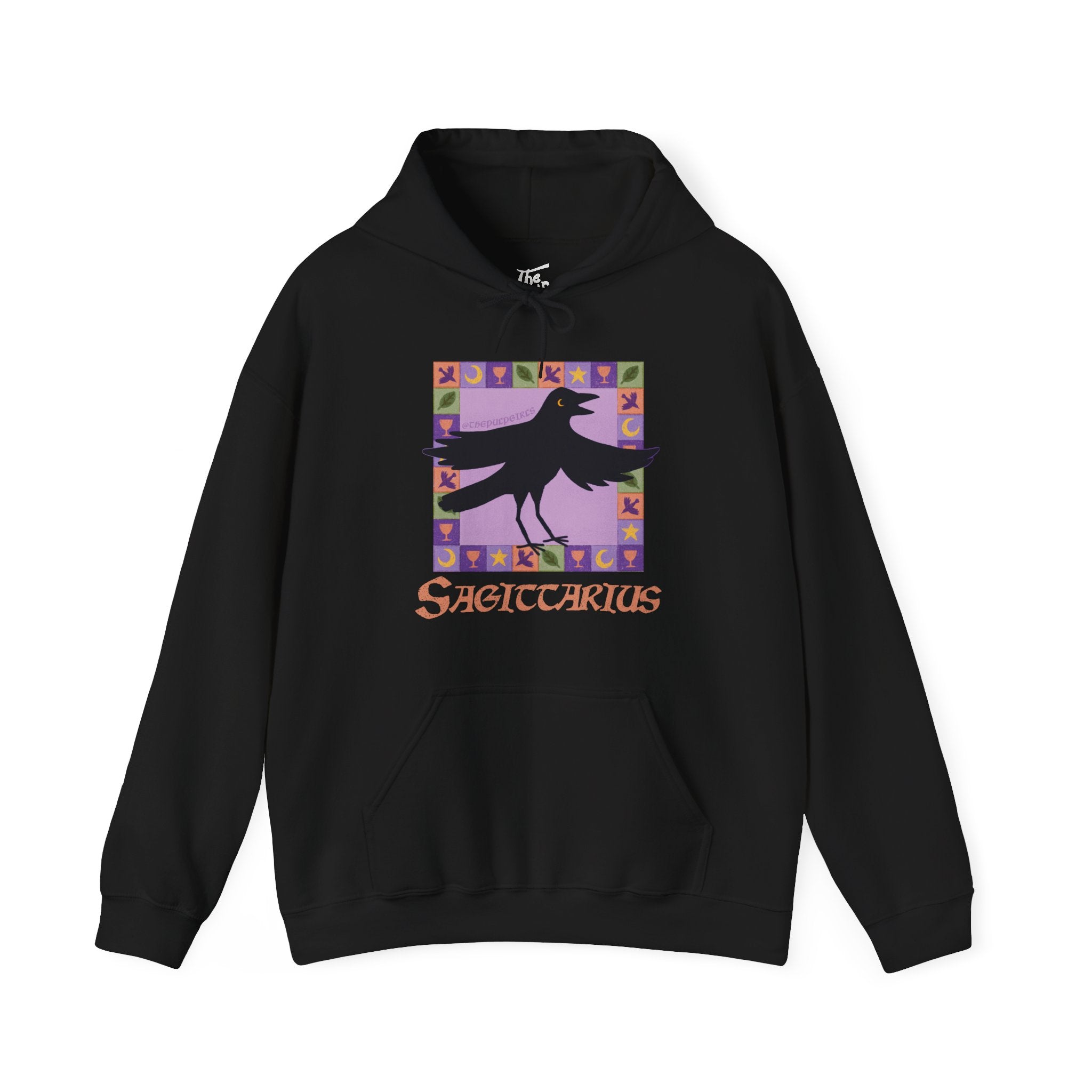 Sagittarius Whimsical Crow Hoodie