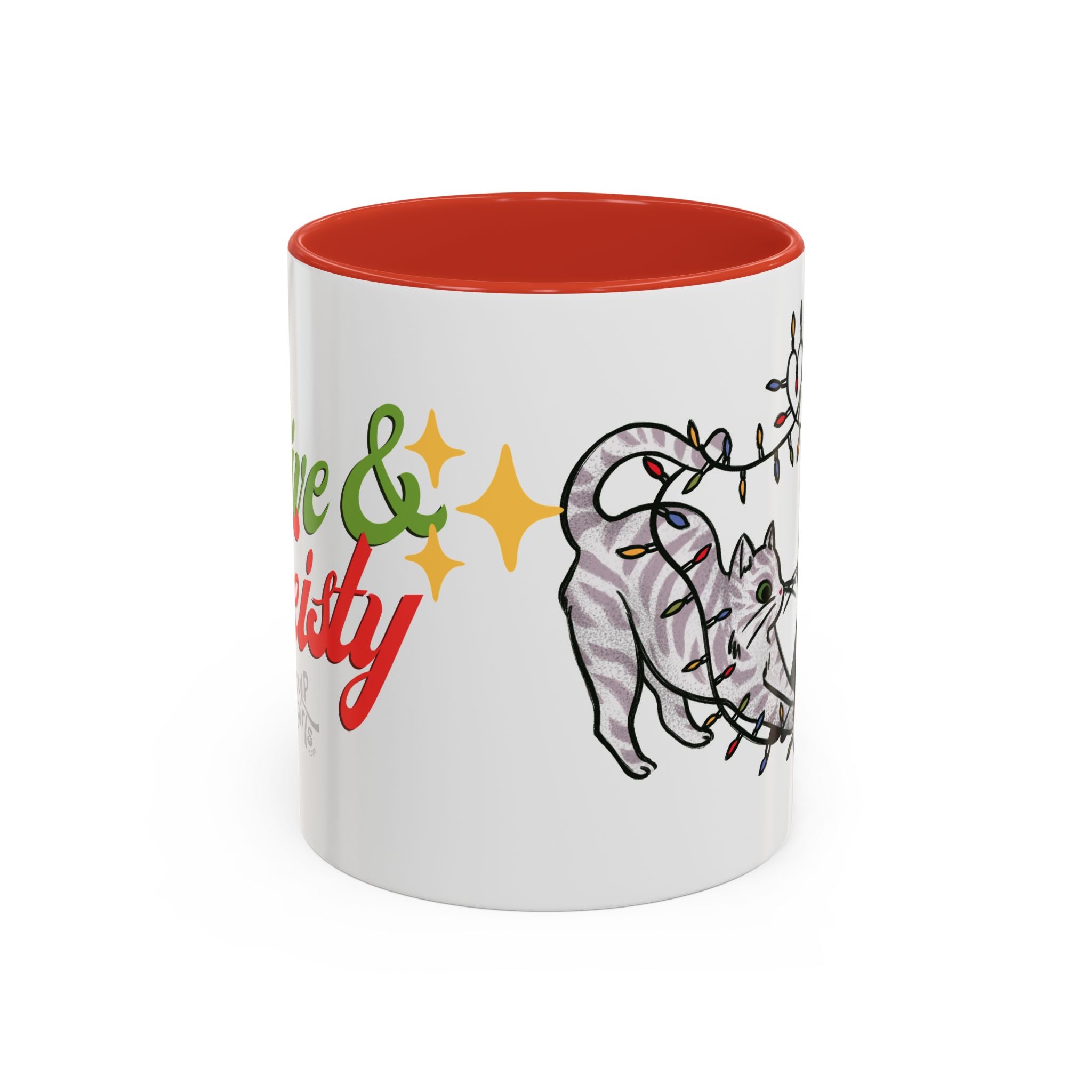 Festive & Fiesty Kitty Mug