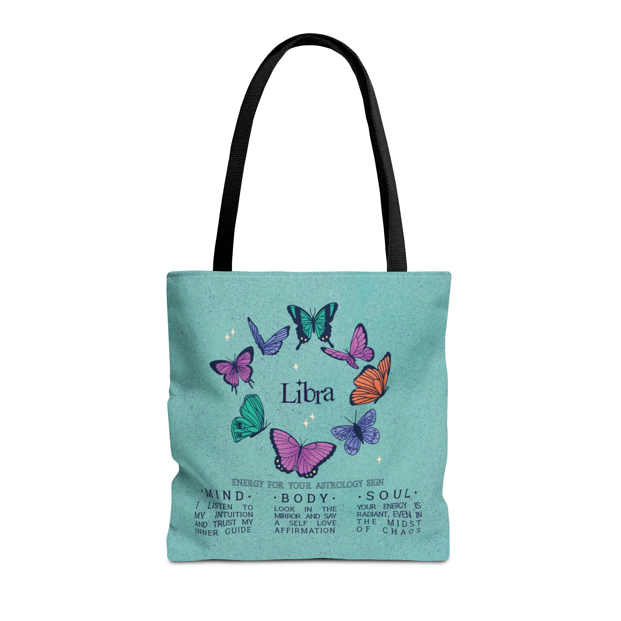 Libra Butterfly Astrology Tote