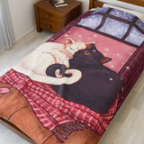 Cat Lovers Cozy Plush Blanket