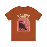 Taurus Spooky Cat Astrology Tee
