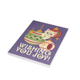 Feline Fine Holiday Greeting Card