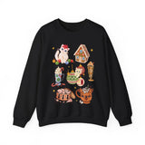 Retro Christmas Treat Crewneck Sweatshirt