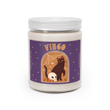 Virgo Spooky Cat Astrology Candle