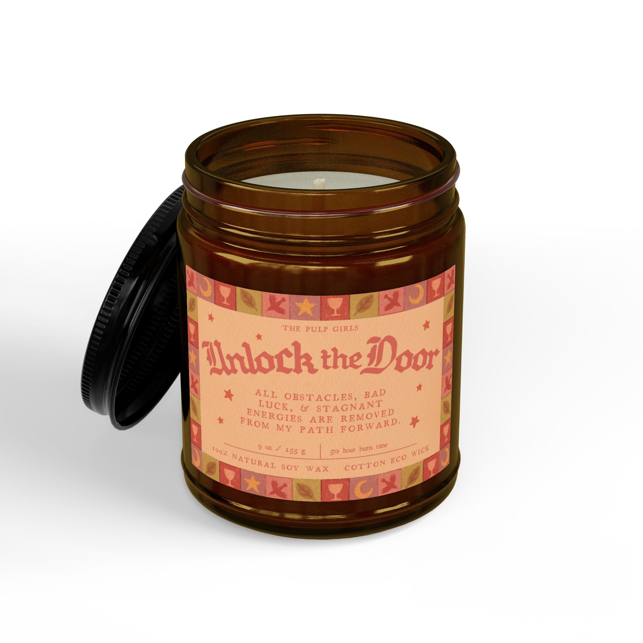 Unlock the Door Intention Spell Candle