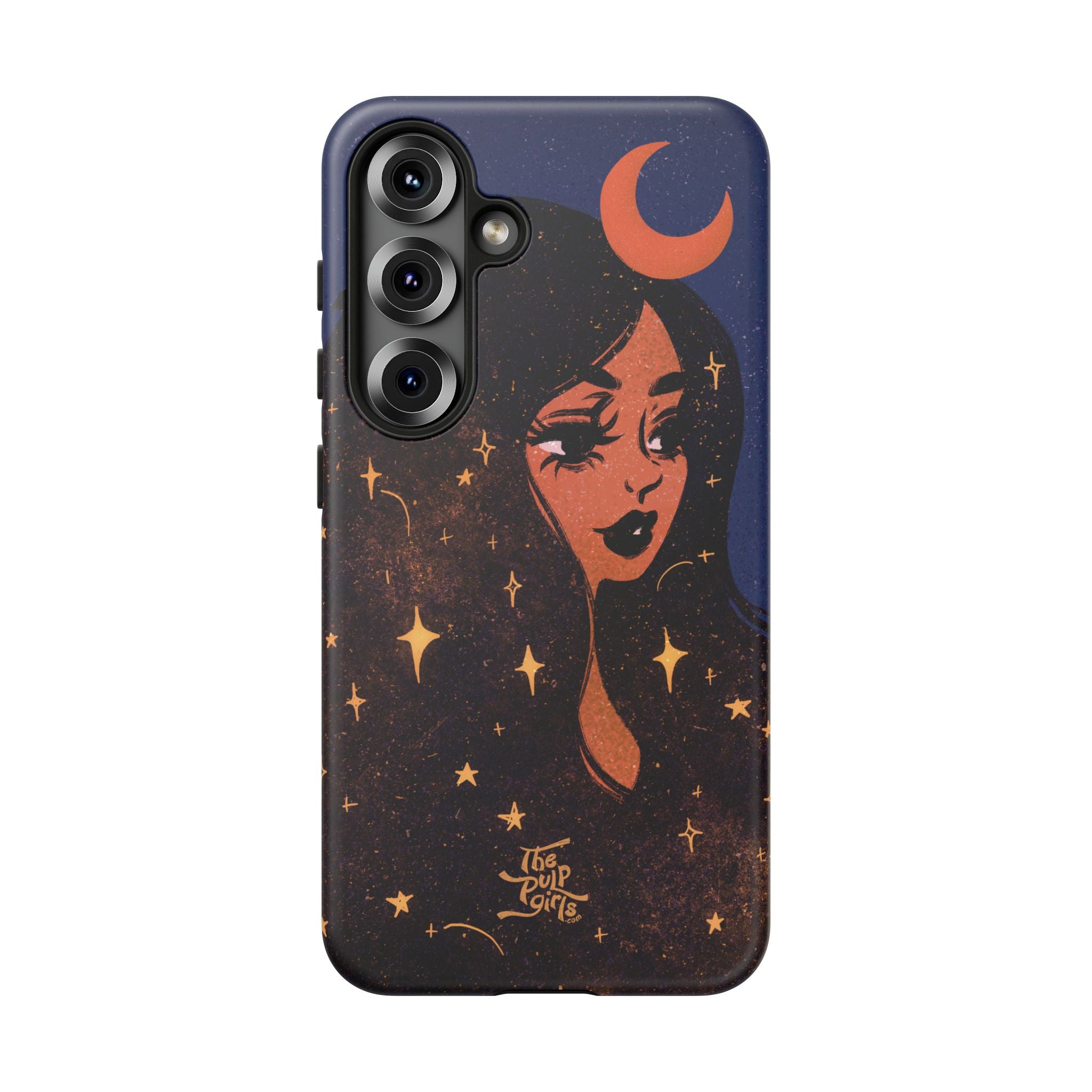 Moon Girl Blue Phone Case