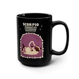 Halloween Cat Scorpio Astrology Mug 15oz