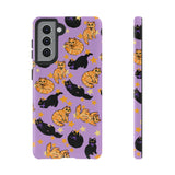 All The Kitties Phone Case - Purple