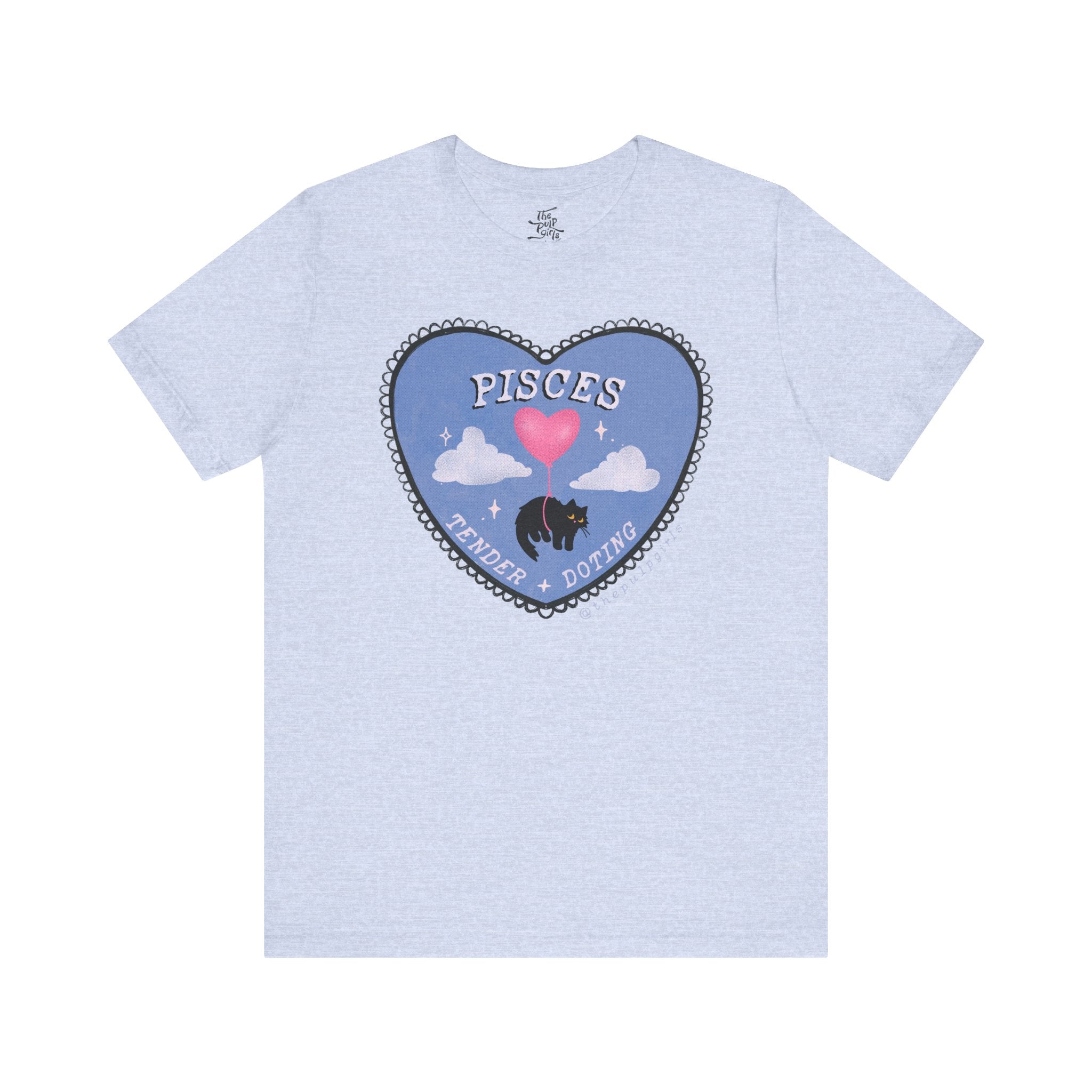 Pisces Love Cat Astrology Tee