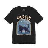 Cancer Spooky Cat Astrology Tee