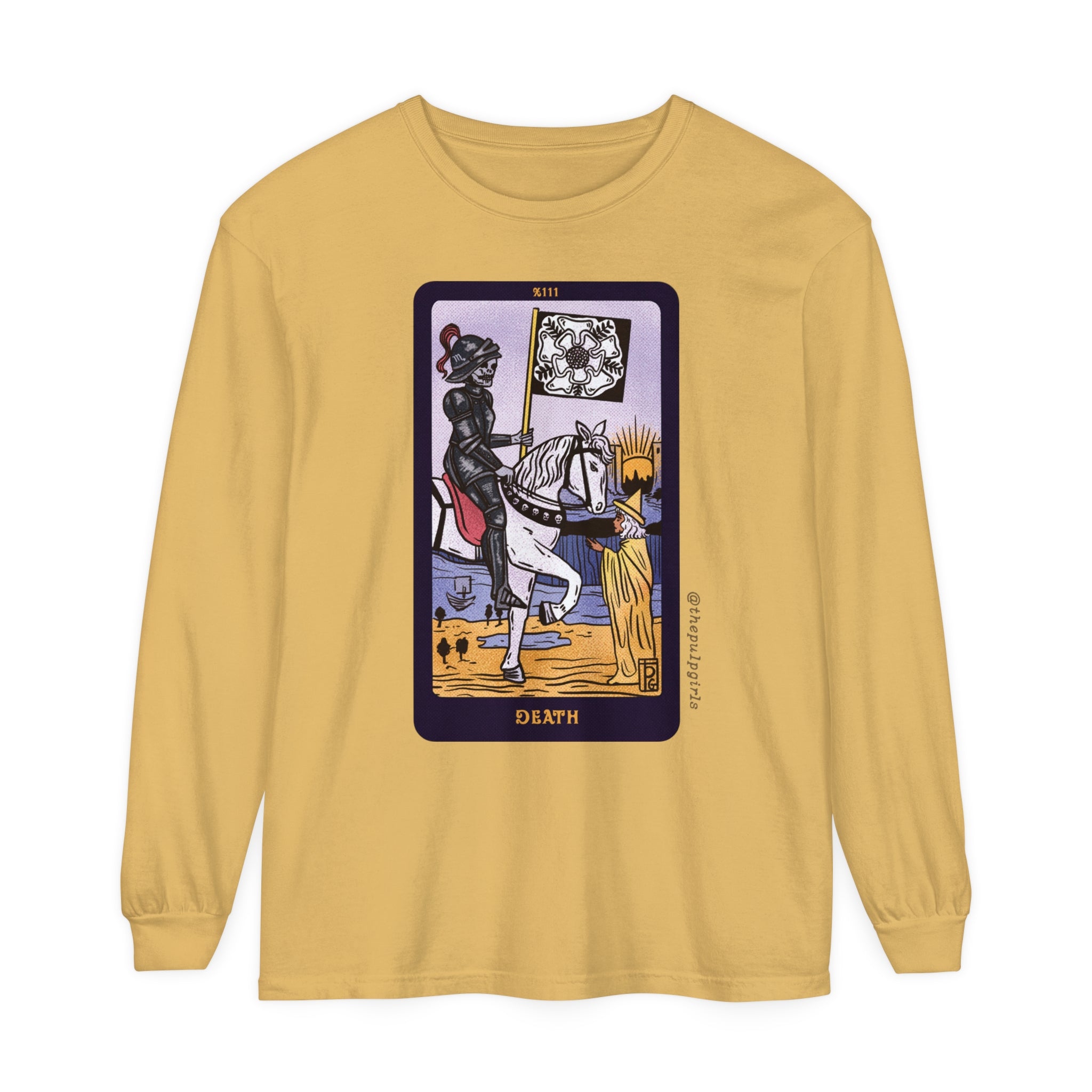 Death Tarot Long Sleeve Tee