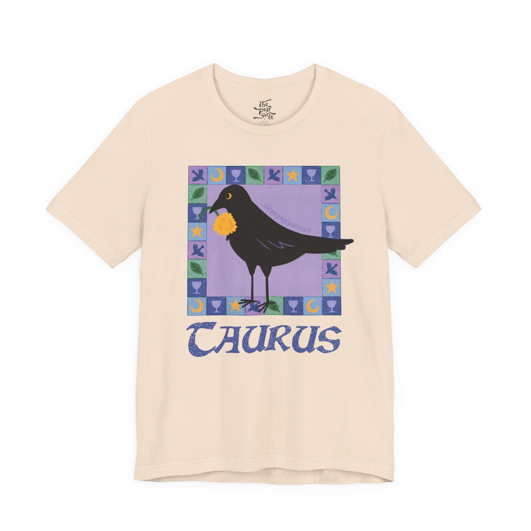 Taurus Whimsical Crow Tee