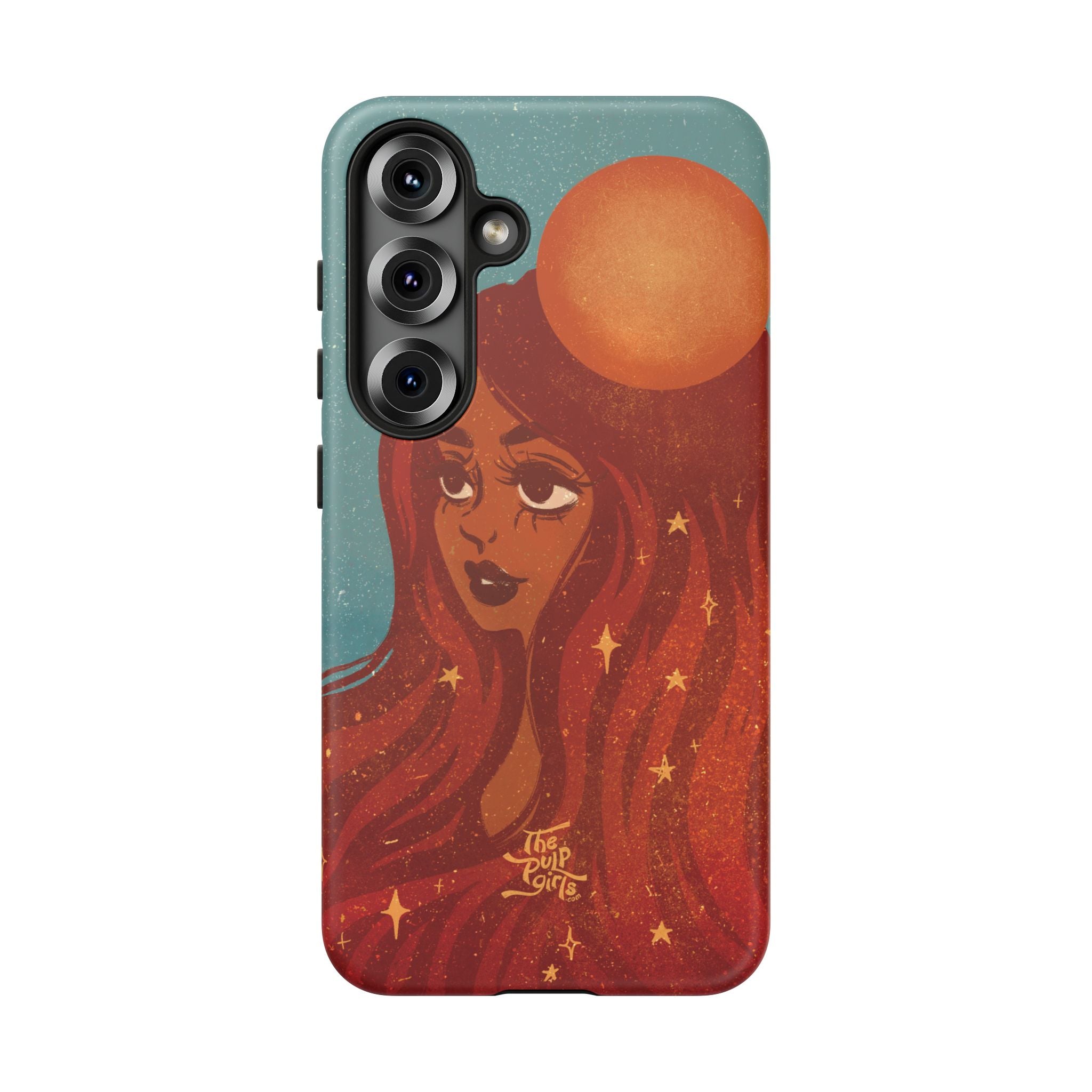 Sun Goddess Phone Case - Teal
