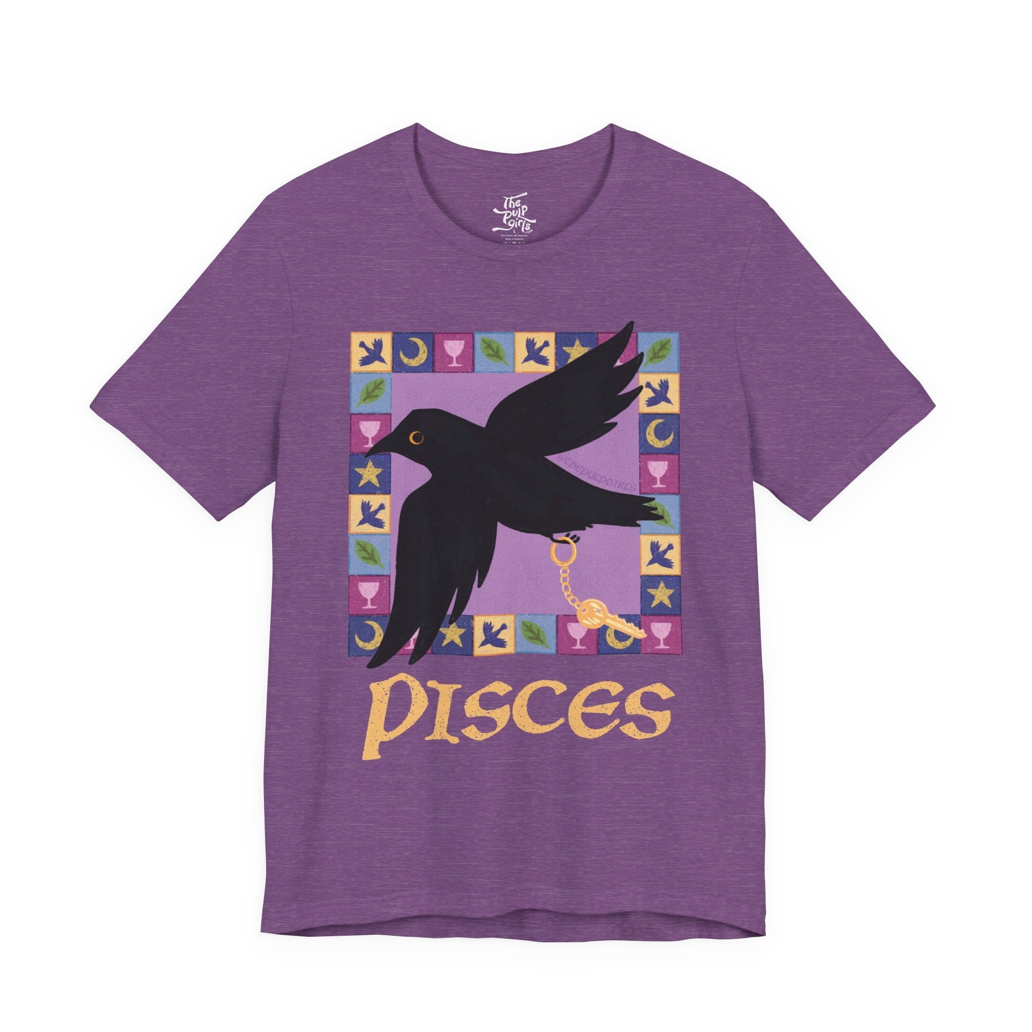 Pisces Whimsical Crow Tee