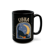 Libra Spooky Cat Astrology Mug