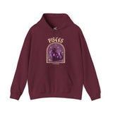 Pisces Spooky Cat Astrology Hoodie