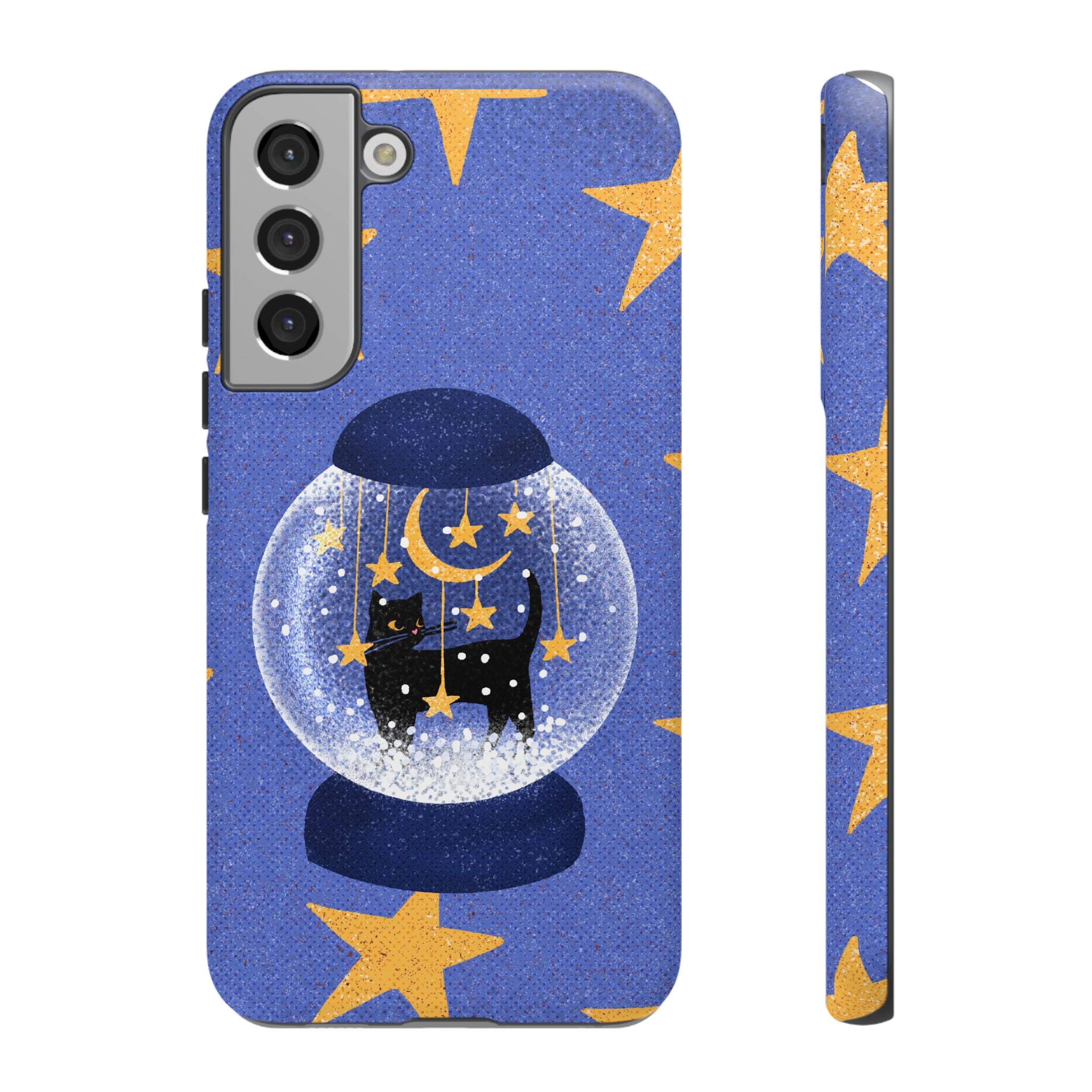 Snow Globe Kitty Phone Cases