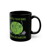 Manifesting Dreams Skeleton Mug